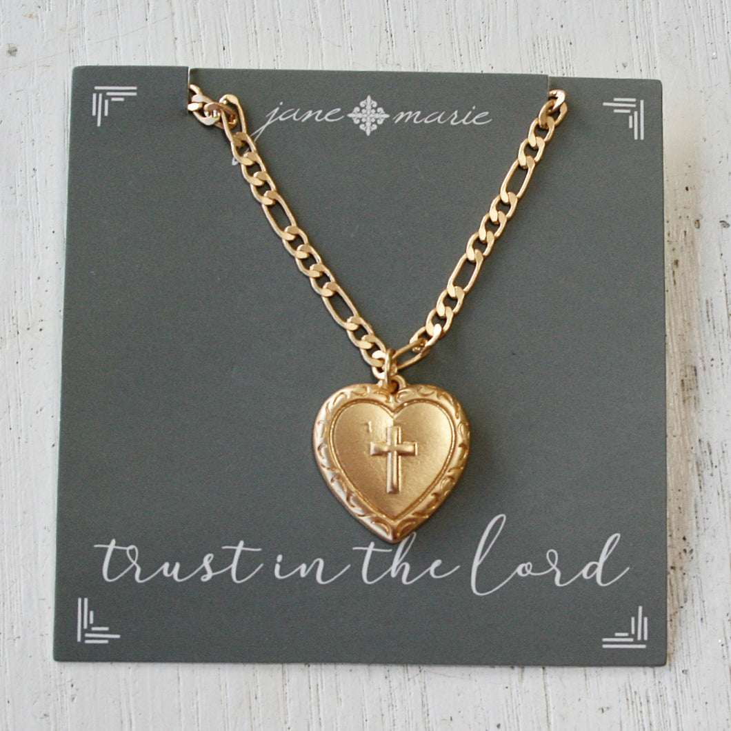 Heart/Cross Necklace