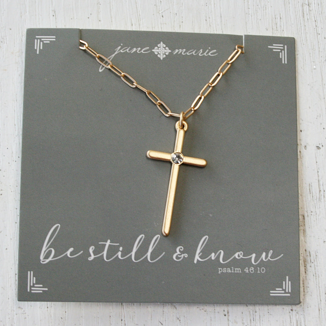 Chain Cross Necklace