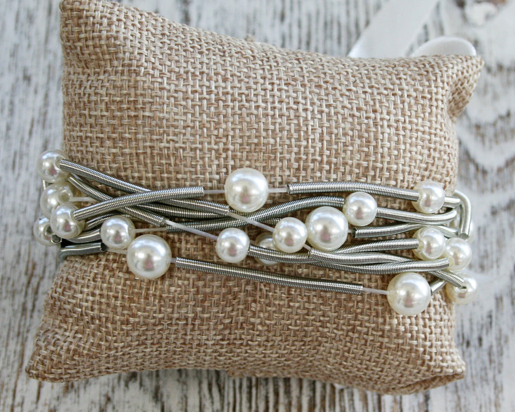 Multi Pearl Bracelet