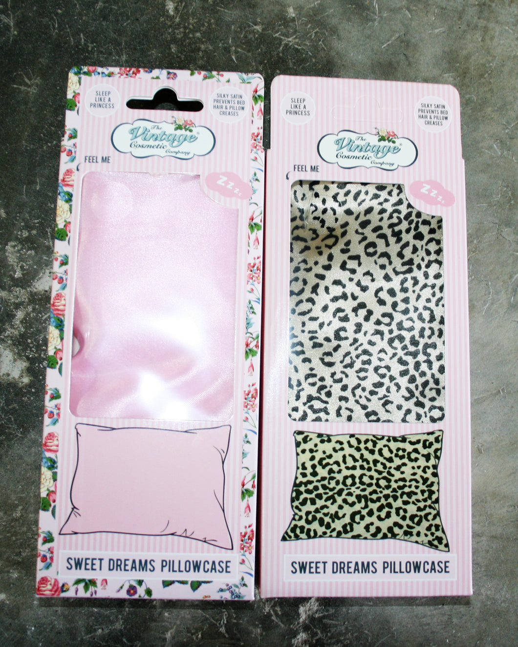 Silky Pink & Cheetah Pillow Cases